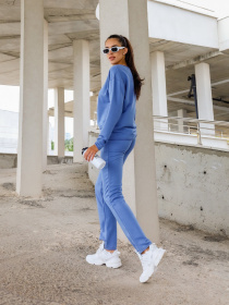 Костюми ISSA Plus модель 12847_blue Фото