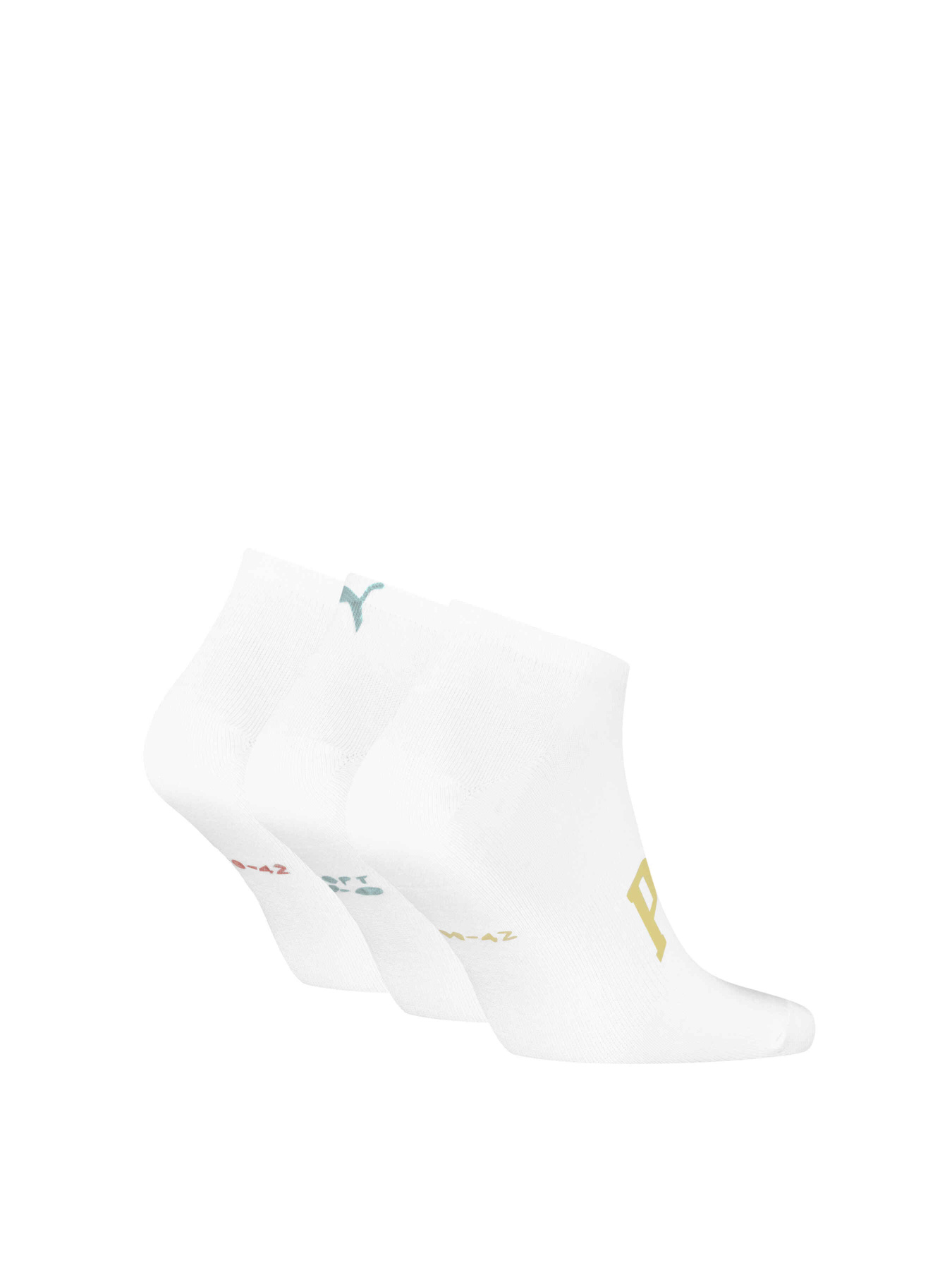 Носки и гольфы PUMA Unisex Logo Sneaker 3p модель 938638 Фото