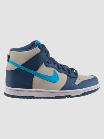 Кроссовки NIKE Dunk High Gs Grey Blue модель DB2179-006 Фото