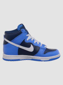 Кроссовки NIKE Dunk High Gs 'Obsidian' модель DB2179-400 Фото