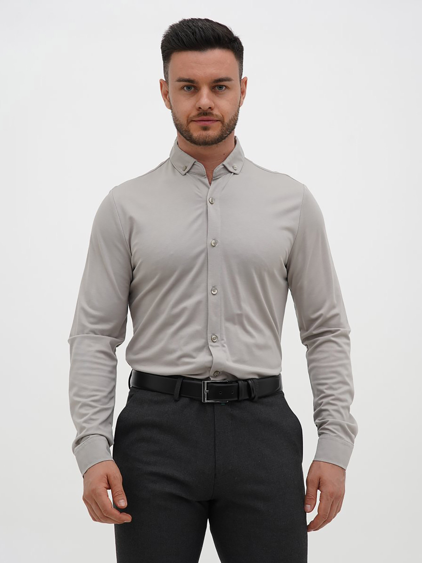 Сорочки Trend Collection модель TC12734LightGreyRBSHKMN Фото