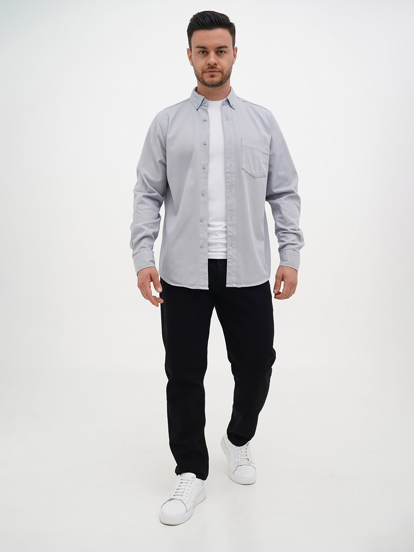 Сорочки Trend Collection модель TC12600LightGreyRBSHKMN Сорочки Trend Collection модель TC12600LightGreyRBSHKMN Фото