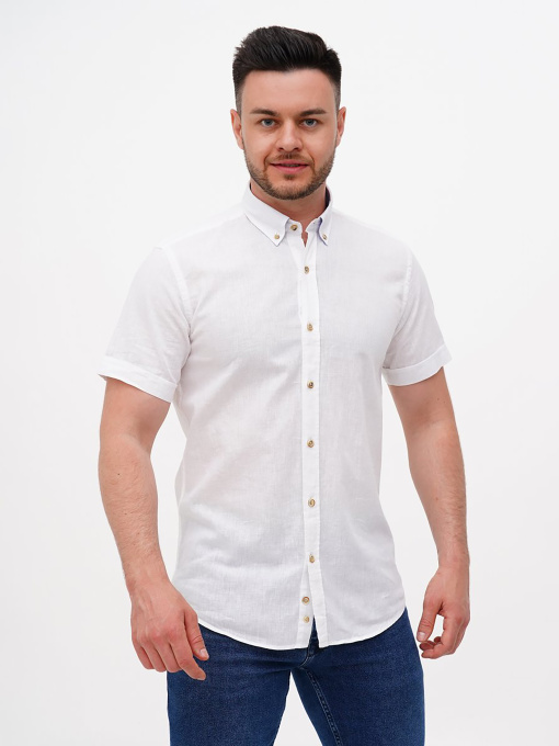 Рубашки Trend Collection модель TC11889WhiteRBSHKMN Фото