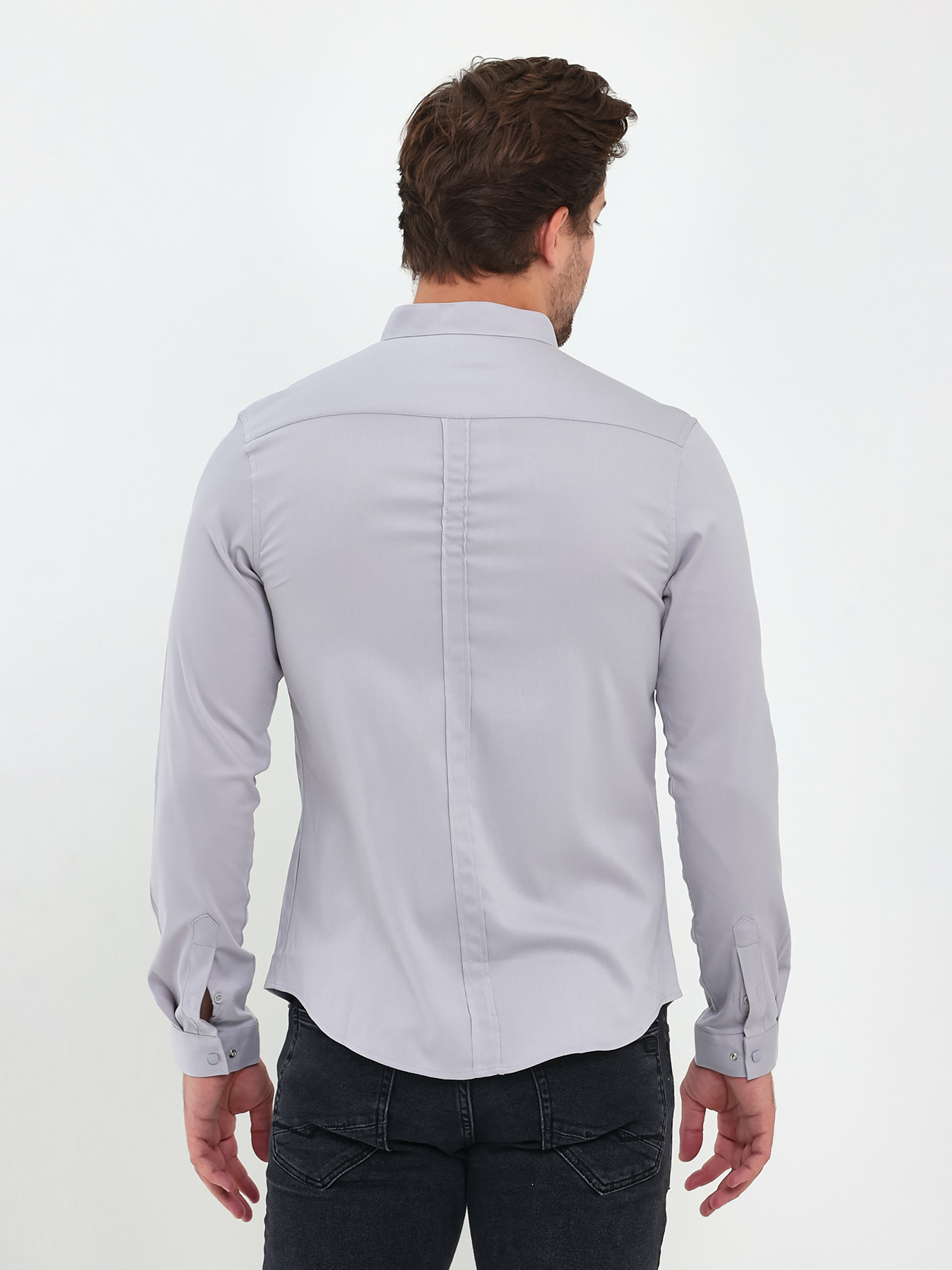 Сорочки Trend Collection модель TC11358LightGreyRBSHKMN Фото