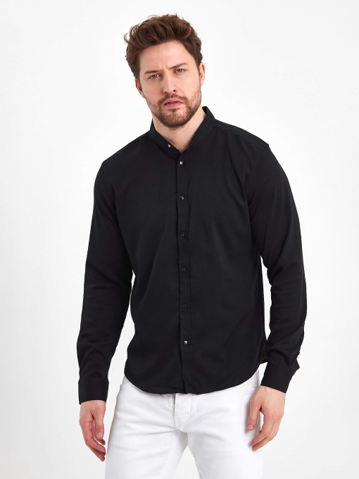 Рубашки Trend Collection модель TC11357BlackRBSHKMN Фото