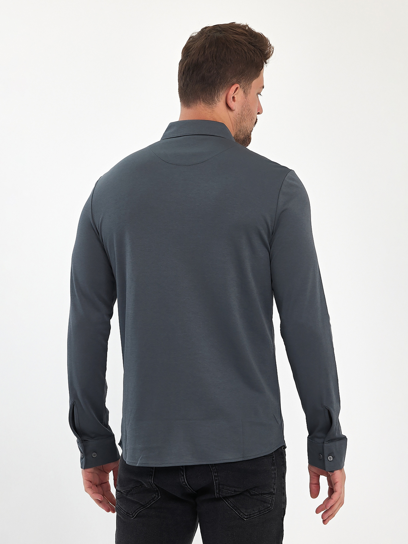 Сорочки Trend Collection модель TC11044GreyRBSHKMN Фото