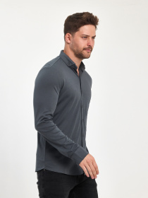 Сорочки Trend Collection модель TC11044GreyRBSHKMN Фото