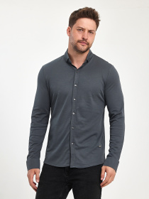 Сорочки Trend Collection модель TC11044GreyRBSHKMN Фото
