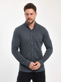 Сорочки Trend Collection модель TC11044GreyRBSHKMN Фото