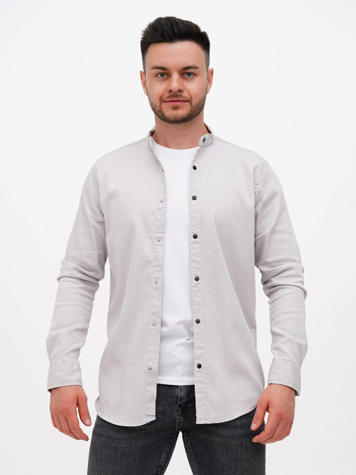 Сорочки Trend Collection модель TC11025LightGreyRBSHKMN Фото