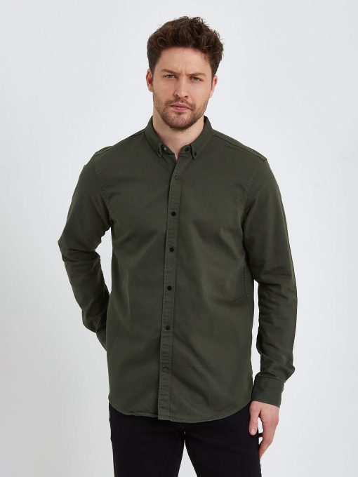Сорочки Trend Collection модель TC10958KhakiRBSHKMN Фото