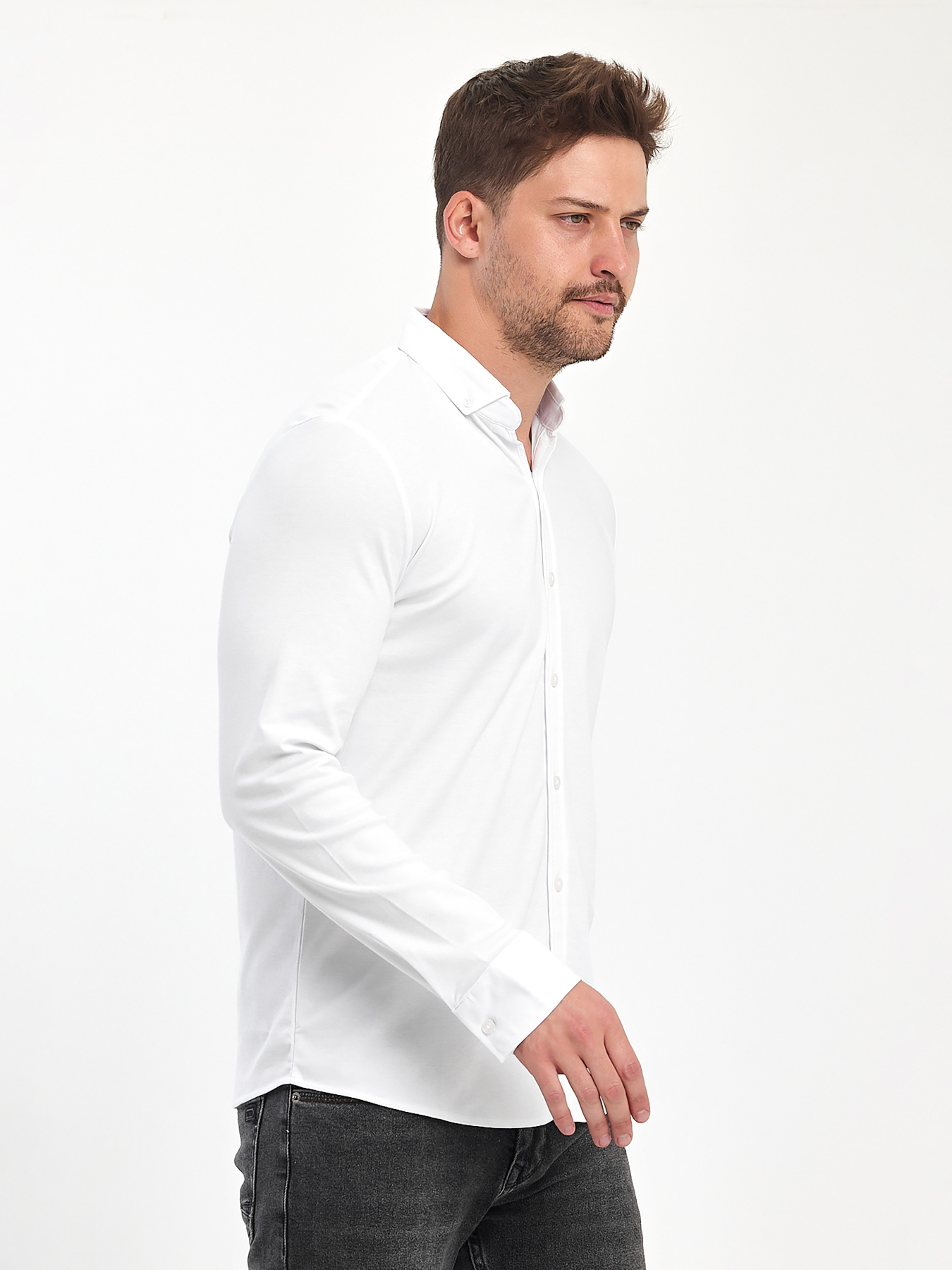 Сорочки Trend Collection модель TC10950WhiteRBSHKMN Сорочки Trend Collection модель TC10950WhiteRBSHKMN Фото