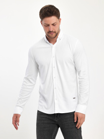 Сорочки Trend Collection модель TC10950WhiteRBSHKMN Фото