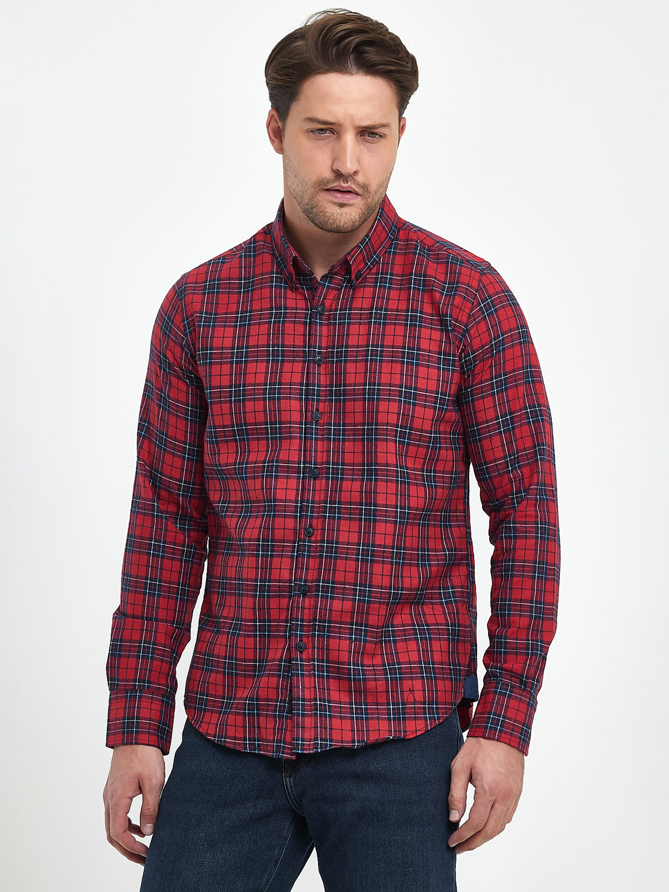 Рубашки Trend Collection модель TC10226RedRBSHKMN Фото