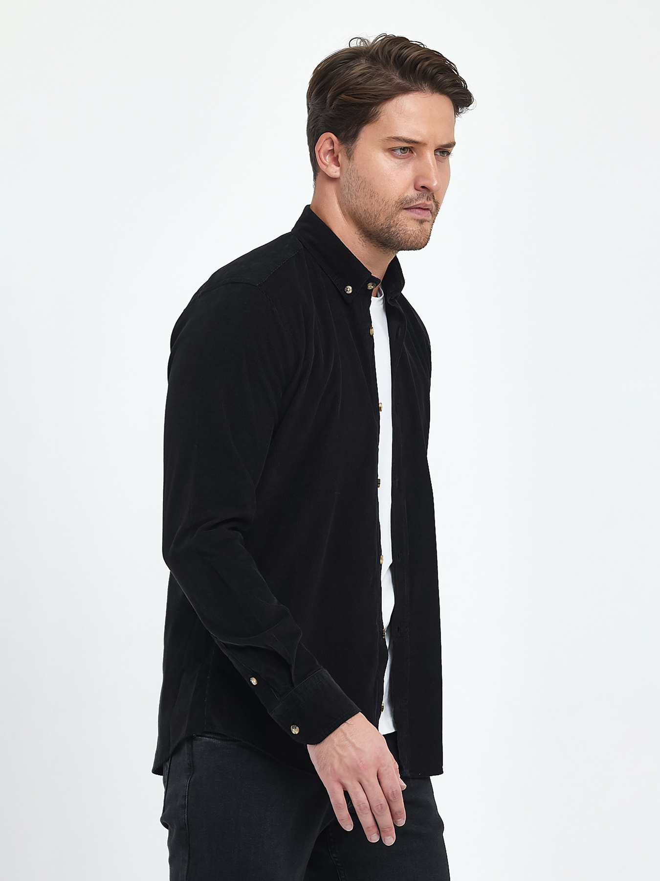 Сорочки Trend Collection модель TC10223BlackRBSHKMN Фото