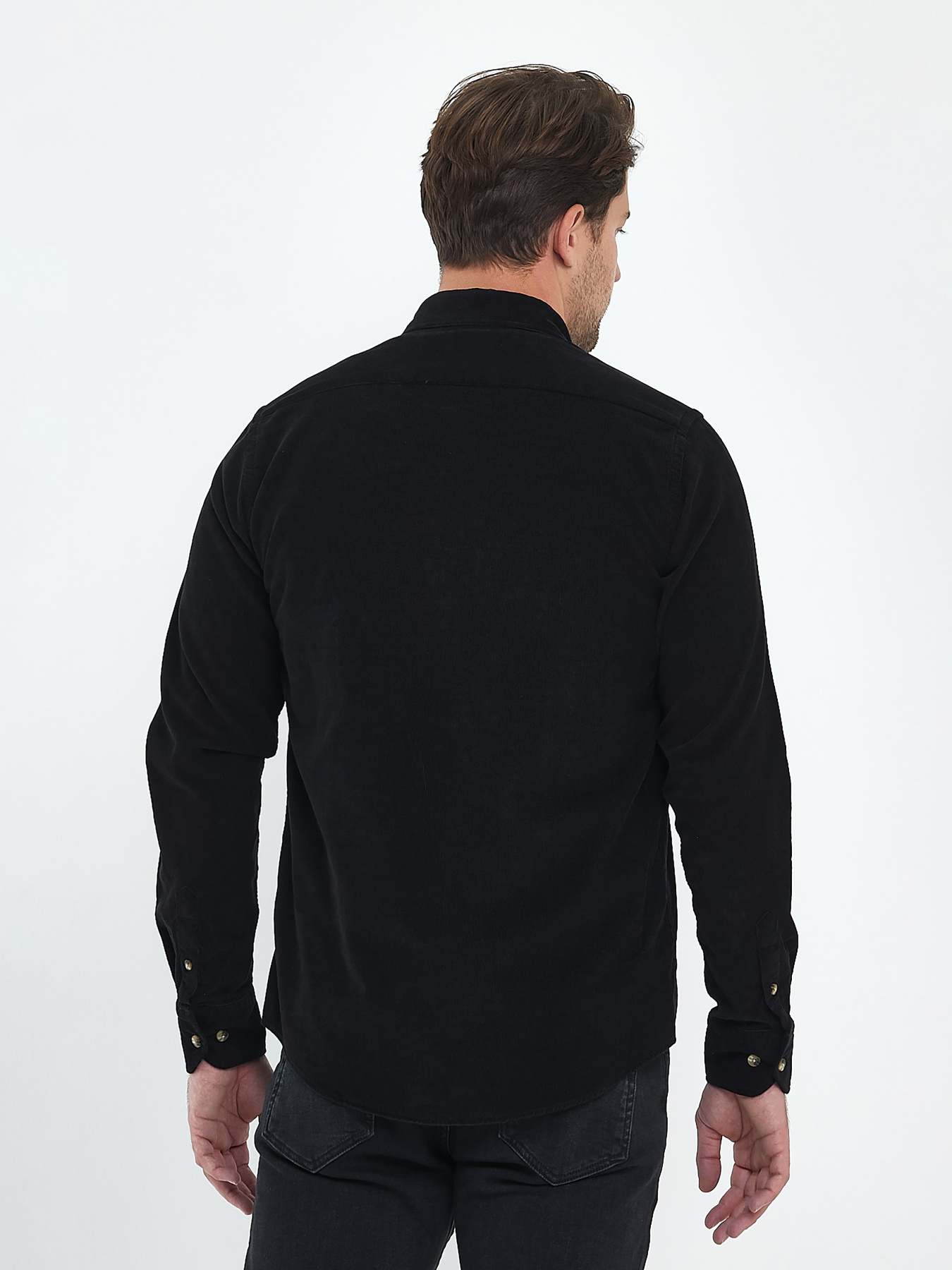 Сорочки Trend Collection модель TC10223BlackRBSHKMN Фото