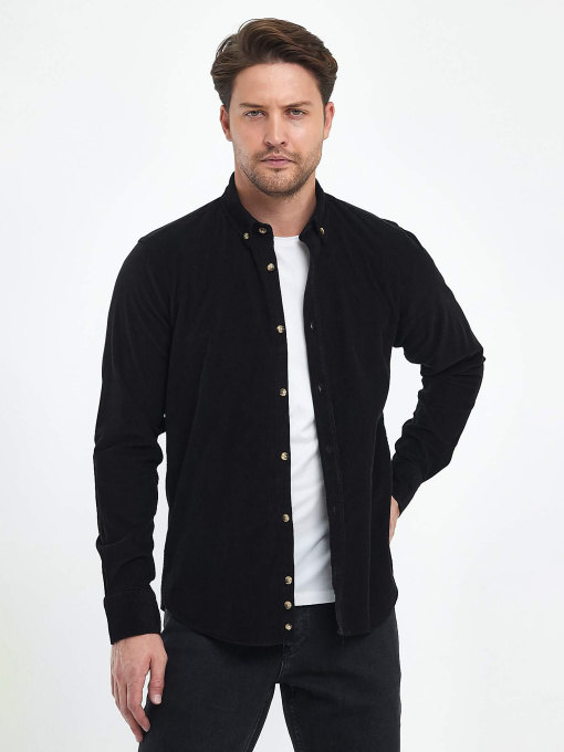 Сорочки Trend Collection модель TC10223BlackRBSHKMN Фото