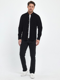 Сорочки Trend Collection модель TC10223BlackRBSHKMN Фото