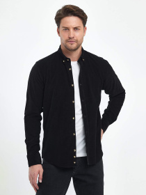 Сорочки Trend Collection модель TC10223BlackRBSHKMN Фото