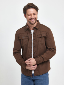 Сорочки Trend Collection модель TC9995BrownRBSHKMN Фото