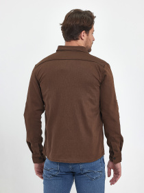 Сорочки Trend Collection модель TC9995BrownRBSHKMN Фото