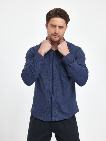 Рубашки Trend Collection модель TC9712BlueRBSHKMN Фото
