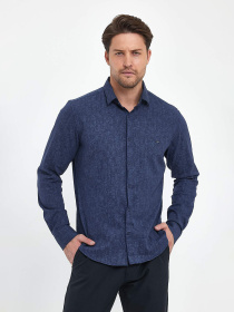 Рубашки Trend Collection модель TC9712BlueRBSHKMN Фото