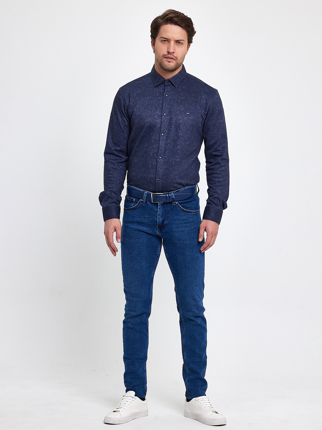 Рубашки Trend Collection модель TC9564DarkBlueRBSHKMN Фото