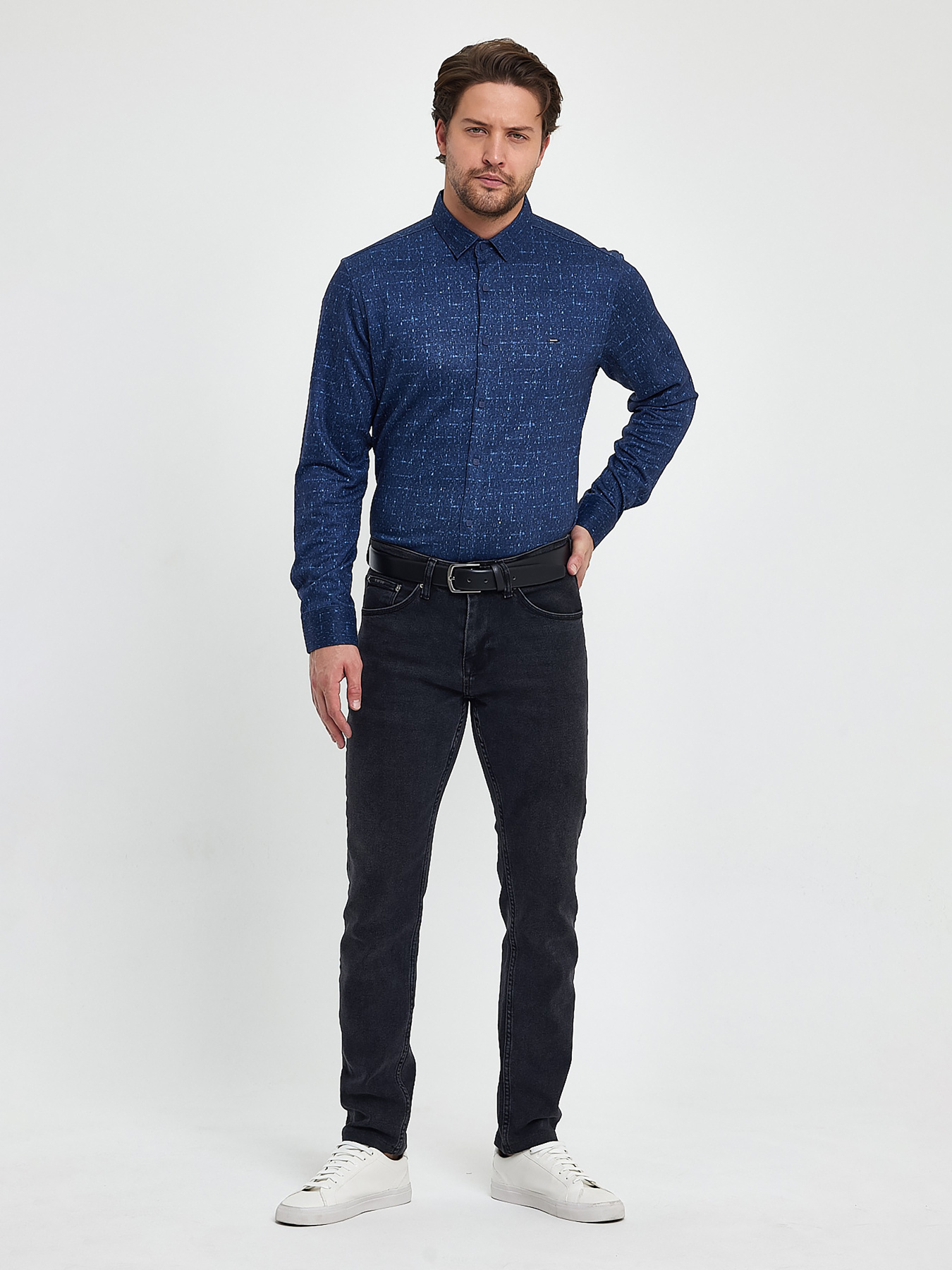 Рубашки Trend Collection модель TC9563BlueRBSHKMN Фото