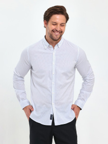 Сорочки Trend Collection модель TC9460WhiteRBSHKMN Фото