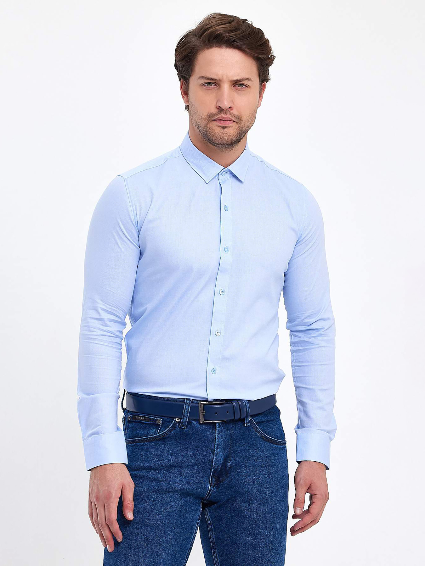 Рубашки Trend Collection модель TC9404LightBlueRBSHKMN Рубашки Trend Collection модель TC9404LightBlueRBSHKMN Фото
