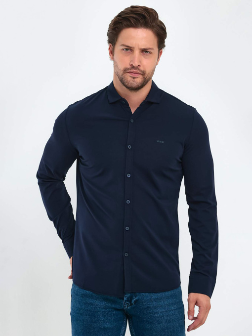 Сорочки Trend Collection модель TC9403BlueRBSHKMN Фото