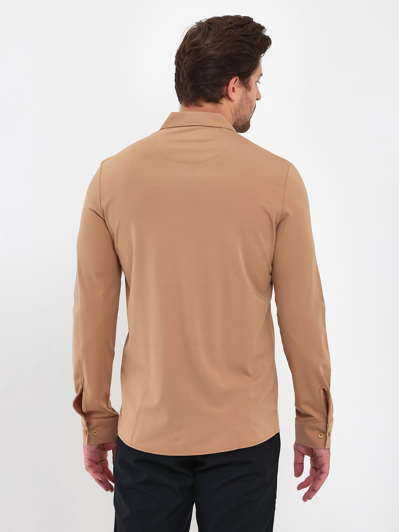 Рубашки Trend Collection модель TC9402BrownRBSHKMN Фото