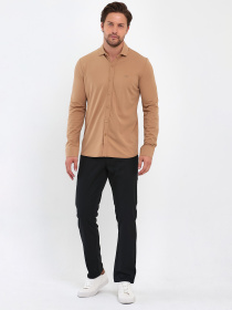 Рубашки Trend Collection модель TC9402BrownRBSHKMN Фото