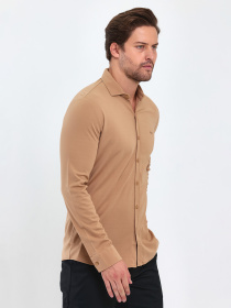 Рубашки Trend Collection модель TC9402BrownRBSHKMN Фото