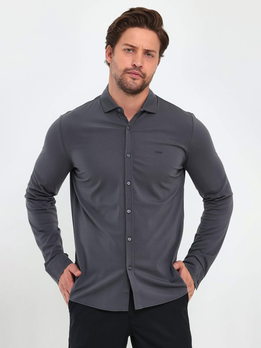 Сорочки Trend Collection модель TC9399GreyRBSHKMN Фото