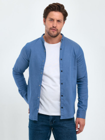 Сорочки Trend Collection модель TC9343BlueRBSHKMN Фото