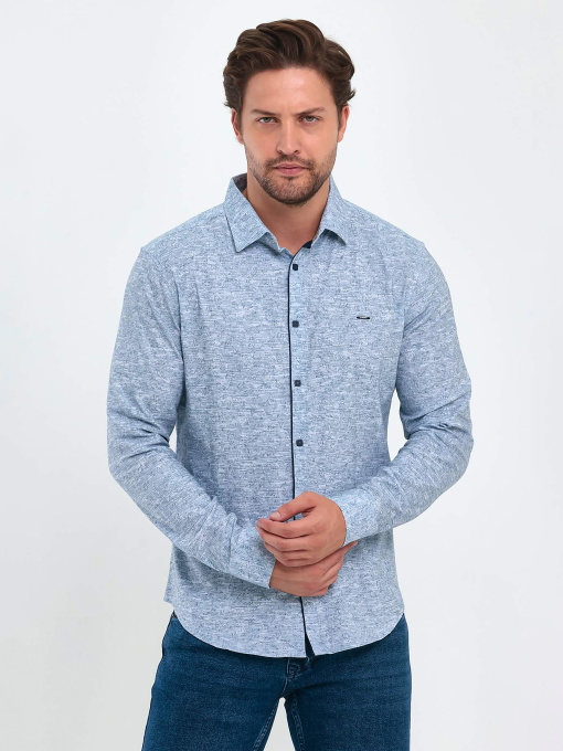 Рубашки Trend Collection модель TC9281BlueRBSHKMN Фото