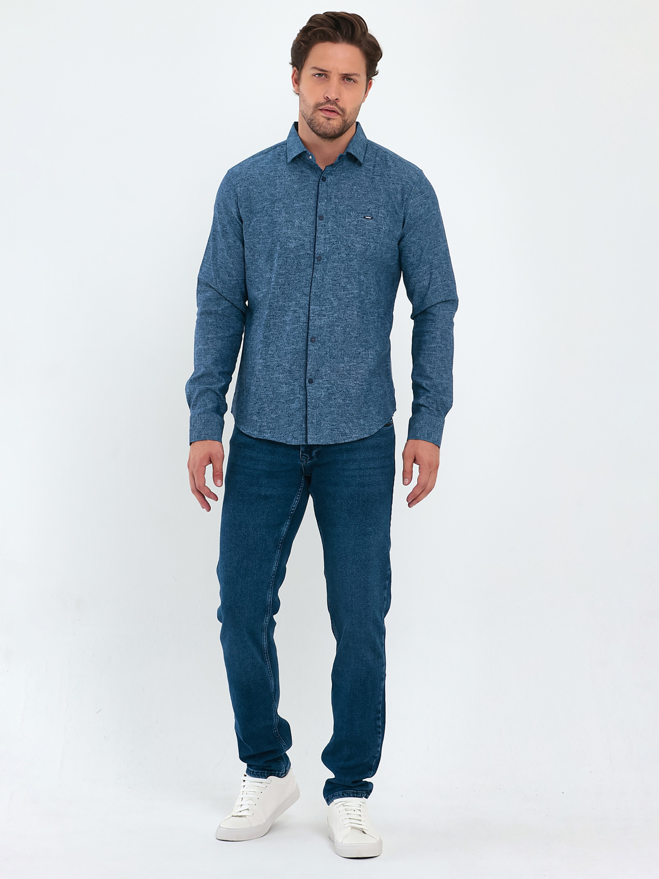 Сорочки Trend Collection модель TC9280BlueRBSHKMN Сорочки Trend Collection модель TC9280BlueRBSHKMN Фото