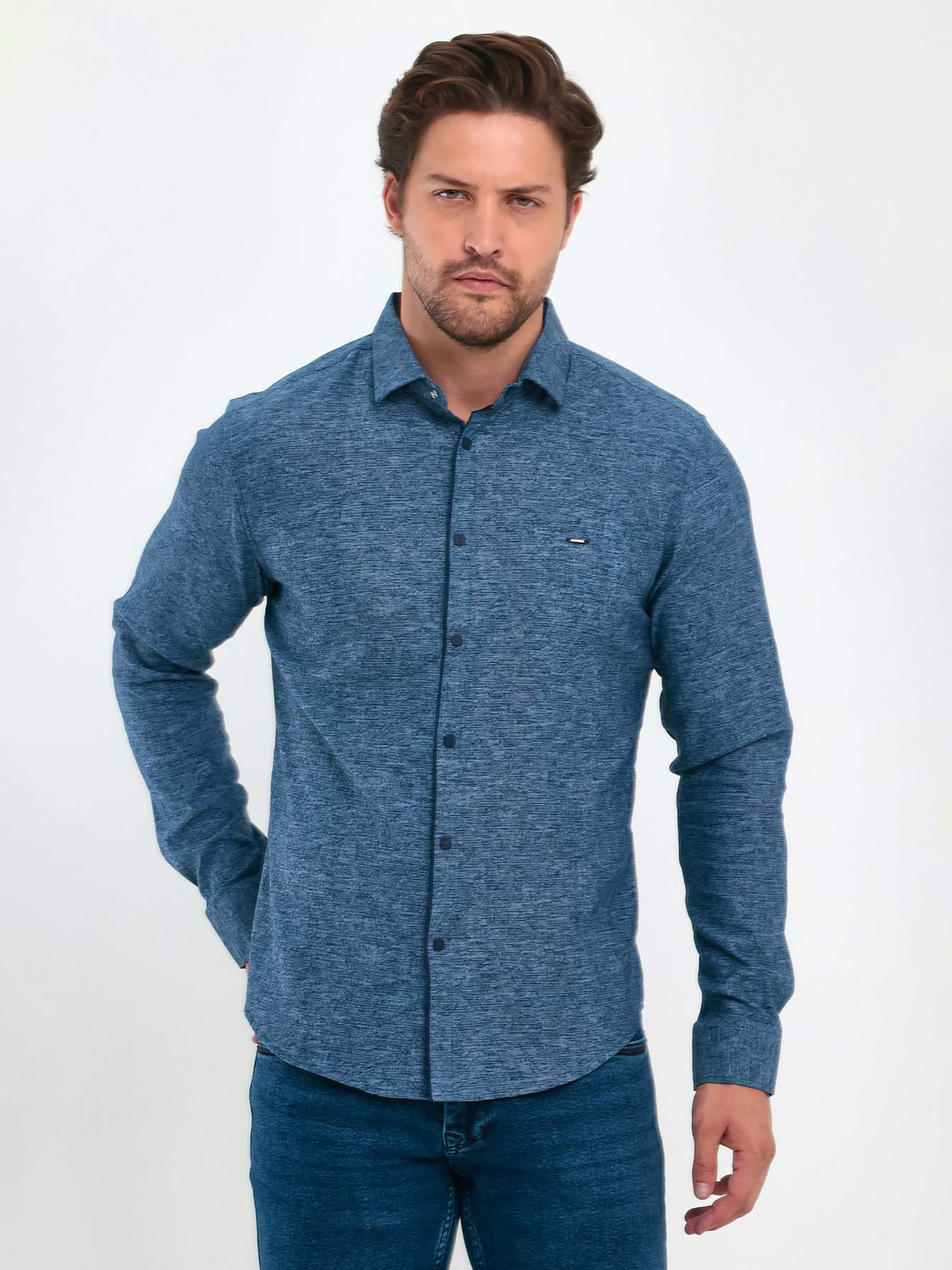 Сорочки Trend Collection модель TC9280BlueRBSHKMN Сорочки Trend Collection модель TC9280BlueRBSHKMN Фото