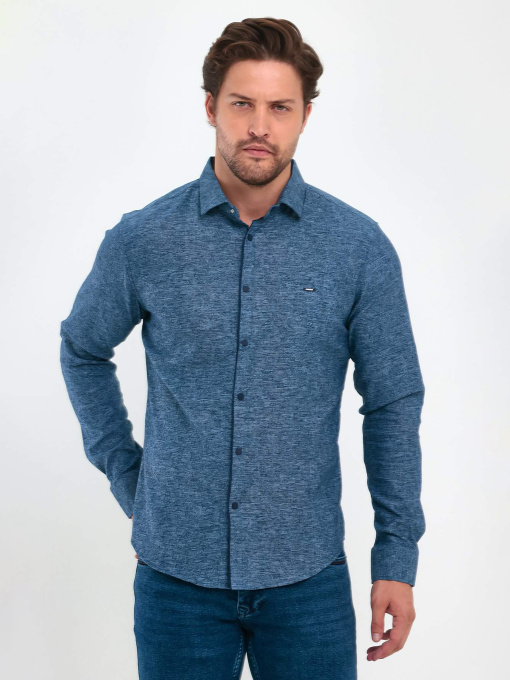Рубашки Trend Collection модель TC9280BlueRBSHKMN Фото
