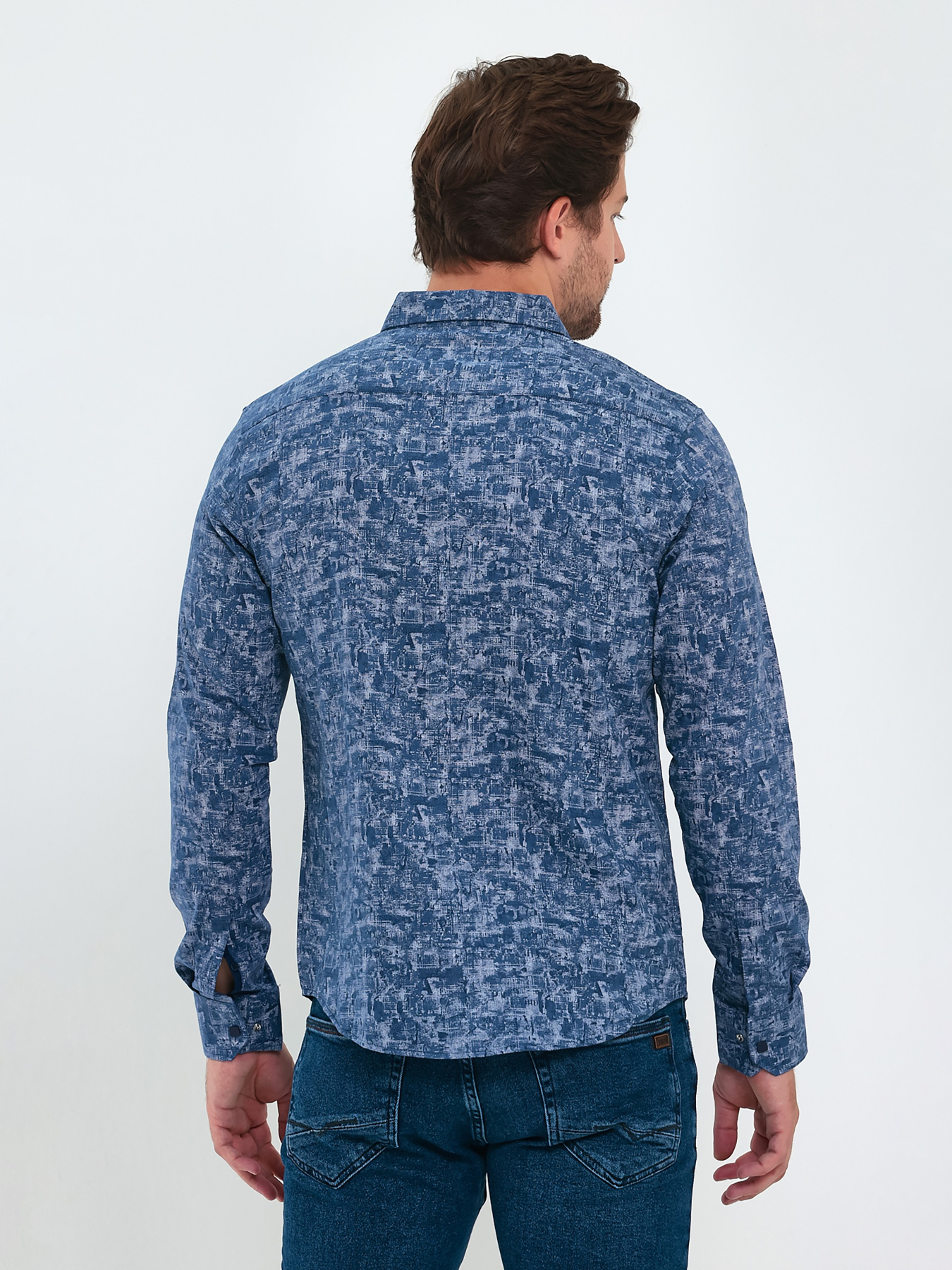 Рубашки Trend Collection модель TC9278BlueRBSHKMN Фото