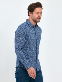 Рубашки Trend Collection модель TC9278BlueRBSHKMN Фото