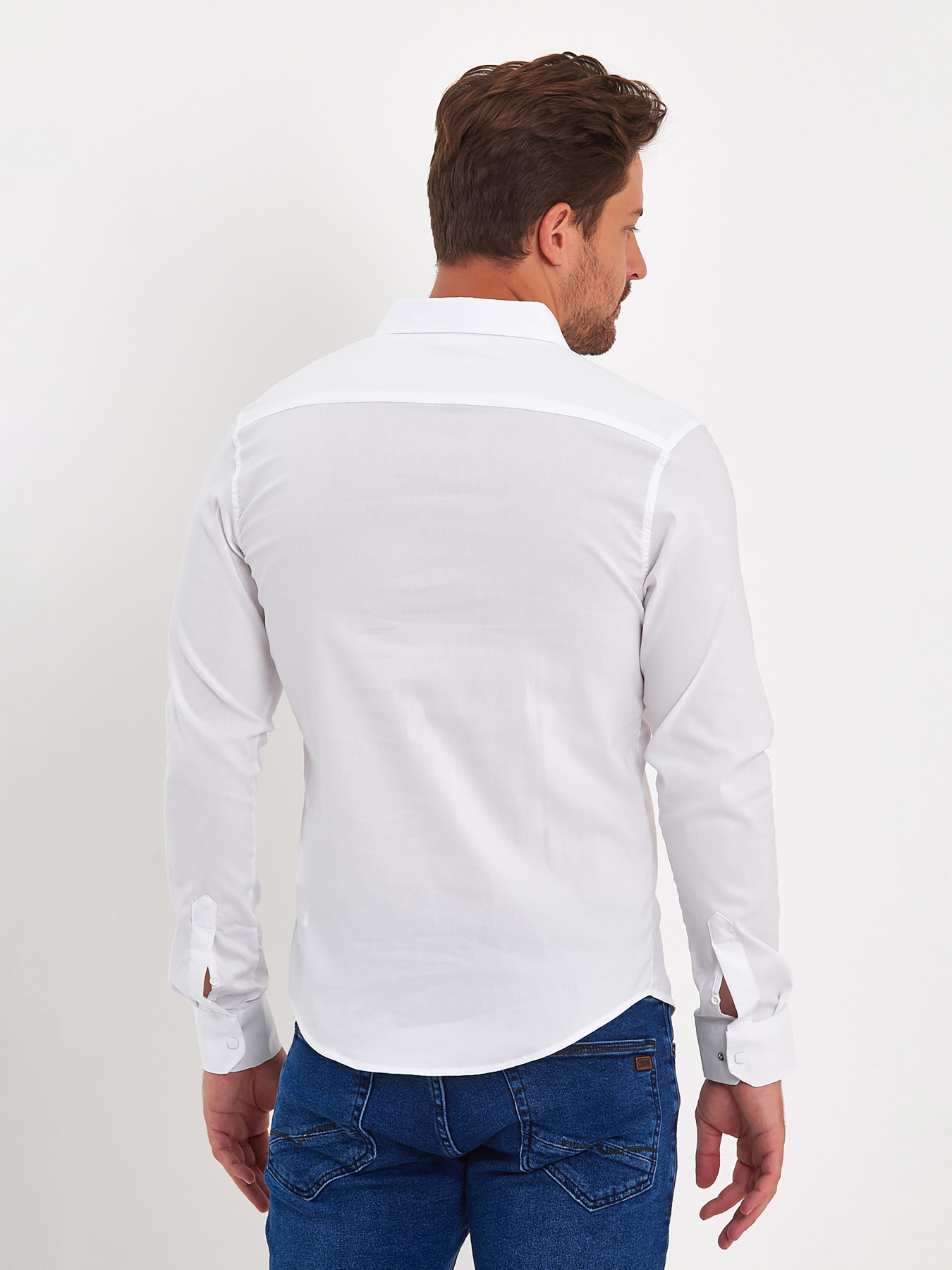 Сорочки Trend Collection модель TC8871WhiteRBSHKMN Сорочки Trend Collection модель TC8871WhiteRBSHKMN Фото