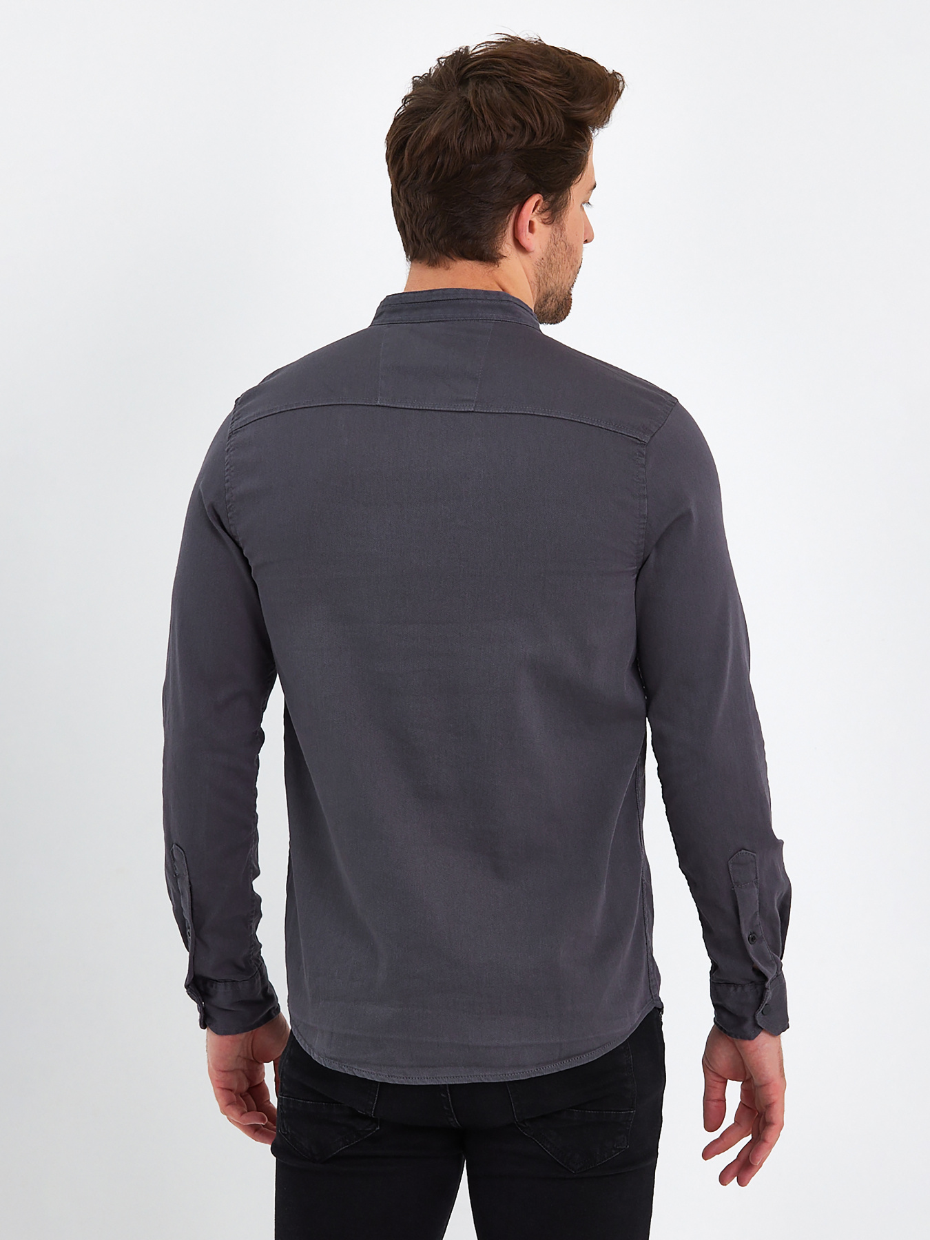 Сорочки Trend Collection модель TC8208DarkGreyRBSHKMN Фото