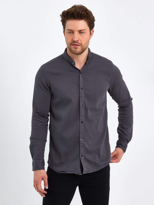 Сорочки Trend Collection модель TC8208DarkGreyRBSHKMN Фото