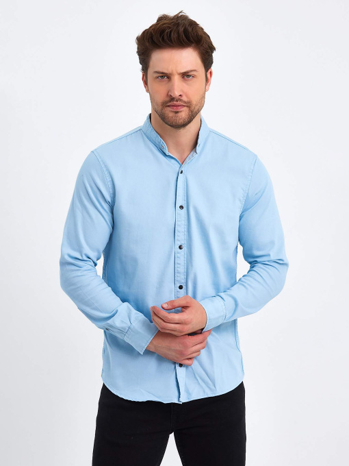 Сорочки Trend Collection модель TC8207LightBlueRBSHKMN Фото