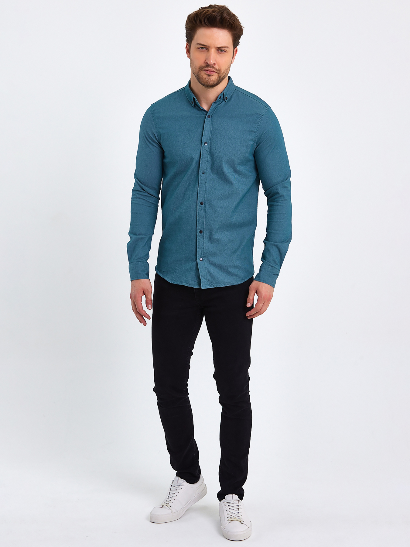 Сорочки Trend Collection модель TC8206EmeraldRBSHKMN Сорочки Trend Collection модель TC8206EmeraldRBSHKMN Фото