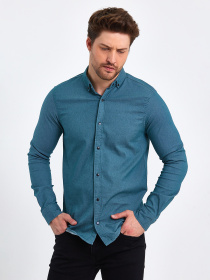 Сорочки Trend Collection модель TC8206EmeraldRBSHKMN Фото
