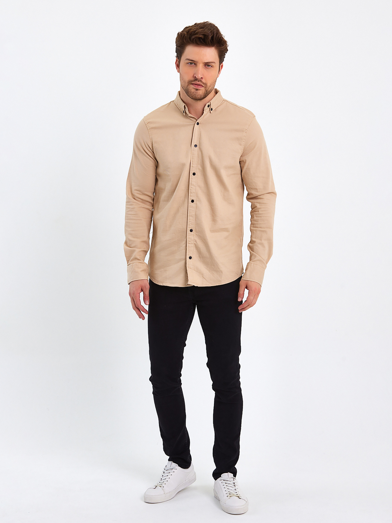 Сорочки Trend Collection модель TC8205SandRBSHKMN Фото